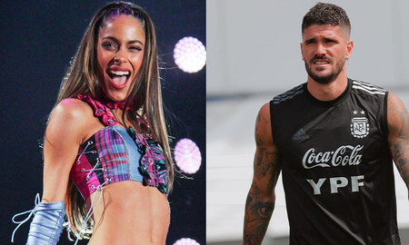 Tini Stoessel piropeó a Rodrigo De Paul. Tini Stoessel piropeó a Rodrigo De Paul.