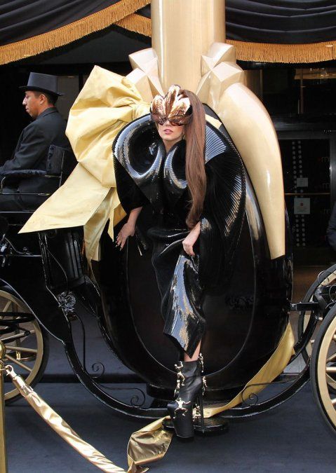 En 2014 en la presentación de su primera fragancia Fame en Nueva York.