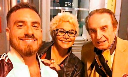Fede Bal junto a sus papás, Carmen y Santiago. Fede Bal junto a sus papás, Carmen y Santiago.