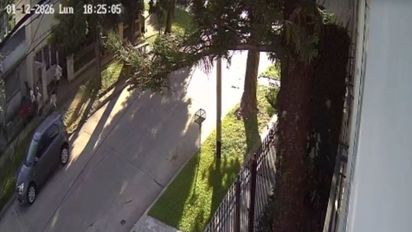 Video: así escapan 10 delincuentes tras un intento de robo piraña en barrio 7 Jefes