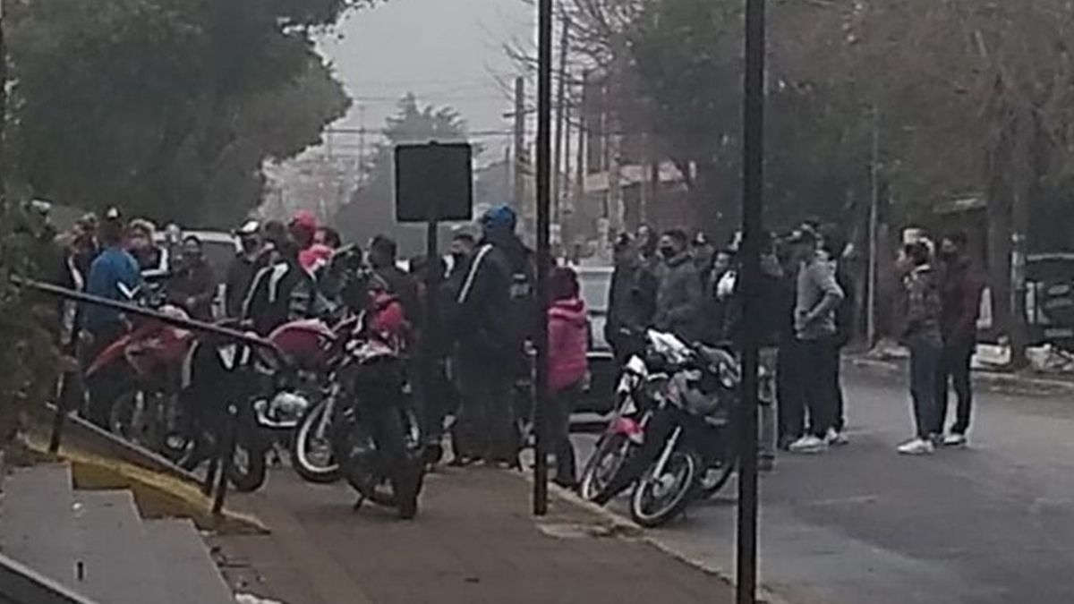 Despedida del delincuente asesinado por el jubilado en Quilmes