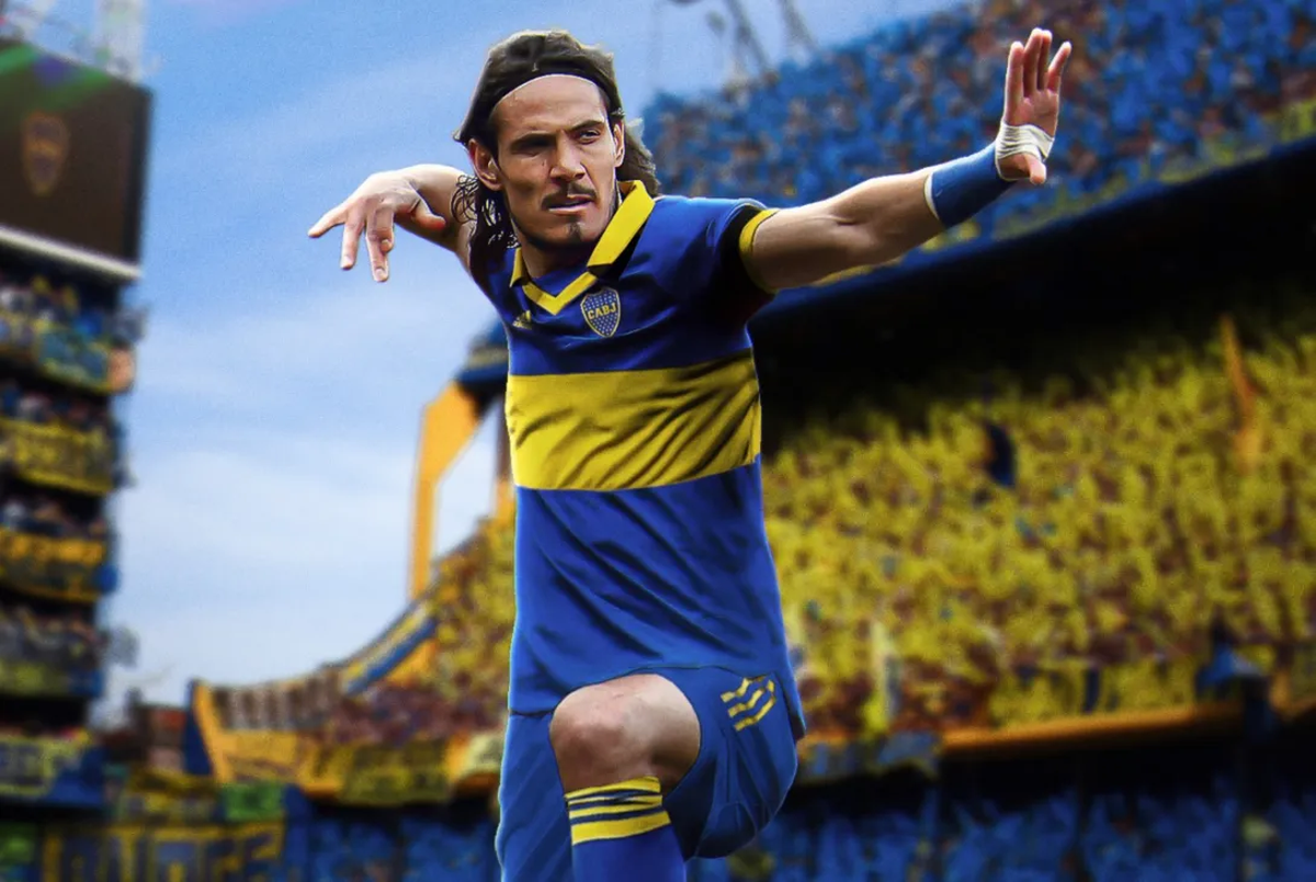 Edinson Cavani contó por qué vino a Boca.