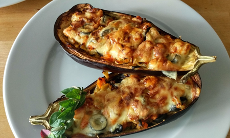 Cómo hacer berenjenas rellenas vegetarianas Cómo hacer berenjenas rellenas vegetarianas
