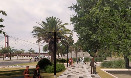El proyecto contempla la reorganización vial del sector, cerrando dos calles conectoras entre Avenida Almirante Brown y 7 Jefes. El proyecto contempla la reorganización vial del sector, cerrando dos calles conectoras entre Avenida Almirante Brown y 7 Jefes.
