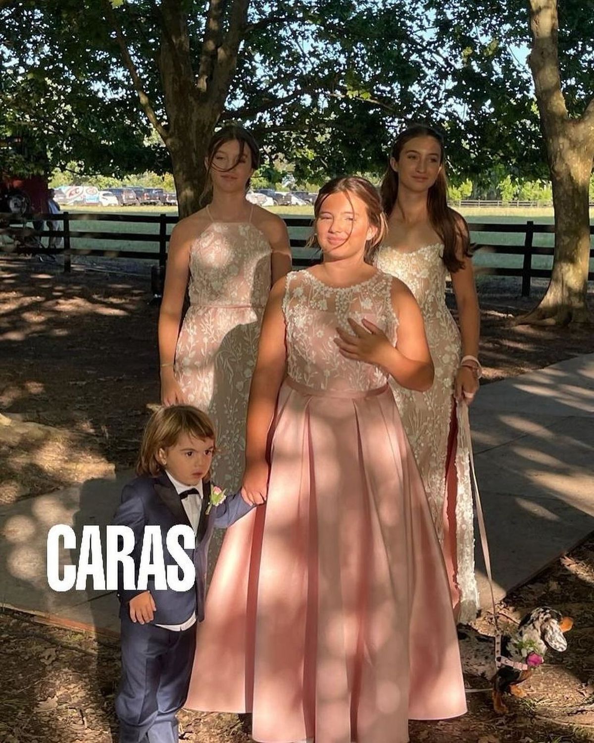 Las hijas de Nicole Neumann se lucieron con sus looks en el casamiento de la modelo. Las hijas de Nicole Neumann se lucieron con sus looks en el casamiento de la modelo.