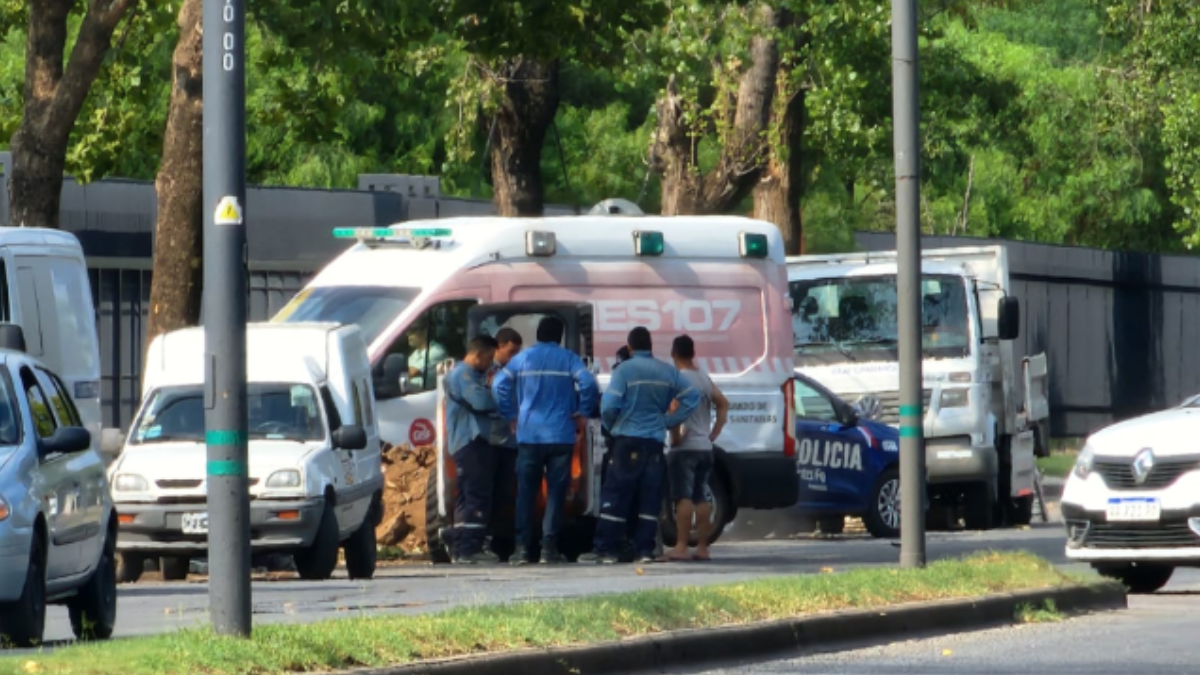 El trabajador fue identificado como Juan Manuel Moya