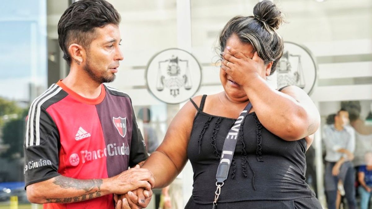 Yésica y Diego, los padres de Fernando Barbosa.