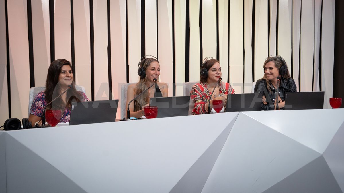 Julieta Álvarez Arcaya, Lucía González, Milagros Viaut y Luciana Trinchieri, periodistas de AIRE. Julieta Álvarez Arcaya, Lucía González, Milagros Viaut y Luciana Trinchieri, periodistas de AIRE.