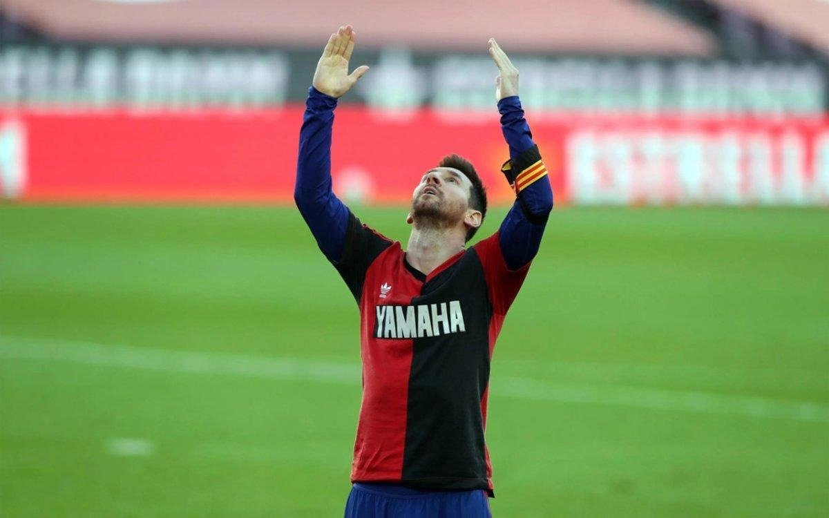 Lionel Messi tiene las puertas abiertas en Newell's. La dirigencia le pondría su nombre a la nueva tribuna del estadio.