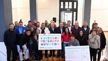La presentación se realizó en la Estación Belgrano y contó con la presencia del intendente Juan Pablo Poletti.