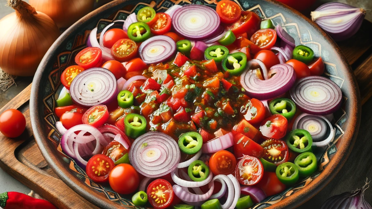 La salsa criolla es un clásico argentino, perfecto para acompañar carnes, empanadas y otros platos tradicionales. La salsa criolla es un clásico argentino, perfecto para acompañar carnes, empanadas y otros platos tradicionales.