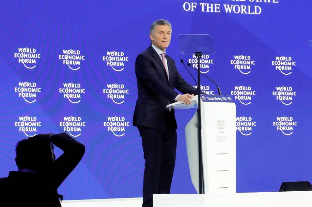 Mauricio Macri en Davos: “La Argentina dejó atrás su experimento populista”
