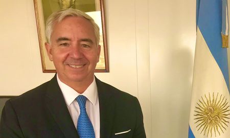 El embajador argentino ante los organismos internacionales en Ginebra, Federico Villegas. El embajador argentino ante los organismos internacionales en Ginebra, Federico Villegas.