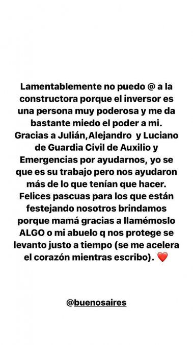 Sofía Pachano denunció públicamente el terrible suceso que vivió Ana Sans este fin de semana.