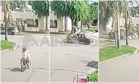 El hecho ocurrió este miércoles por la tarde en inmediaciones de Castelli y Gaboto. El hecho ocurrió este miércoles por la tarde en inmediaciones de Castelli y Gaboto.