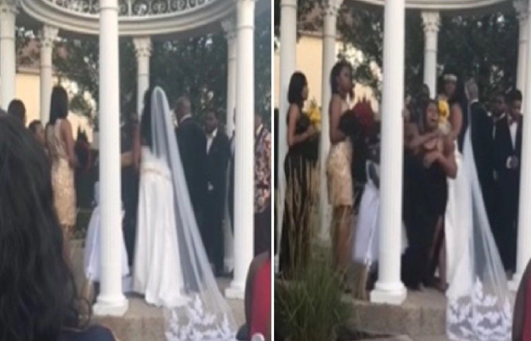 Una invitada interrumpi&oacute; una boda para afirmar que estaba embarazada del novio
