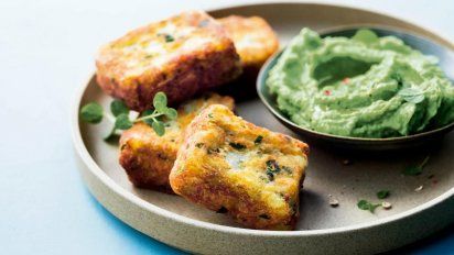 Buñuelos de verdura para el almuerzo: la receta fácil y sencilla