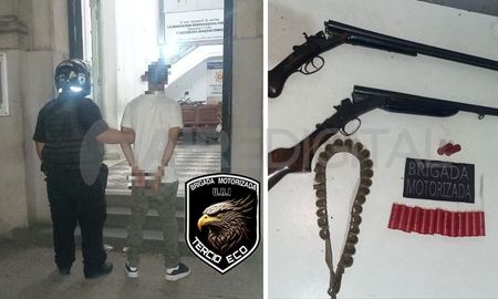 Santa Fe: detuvieron a un joven armado Santa Fe: detuvieron a un joven armado