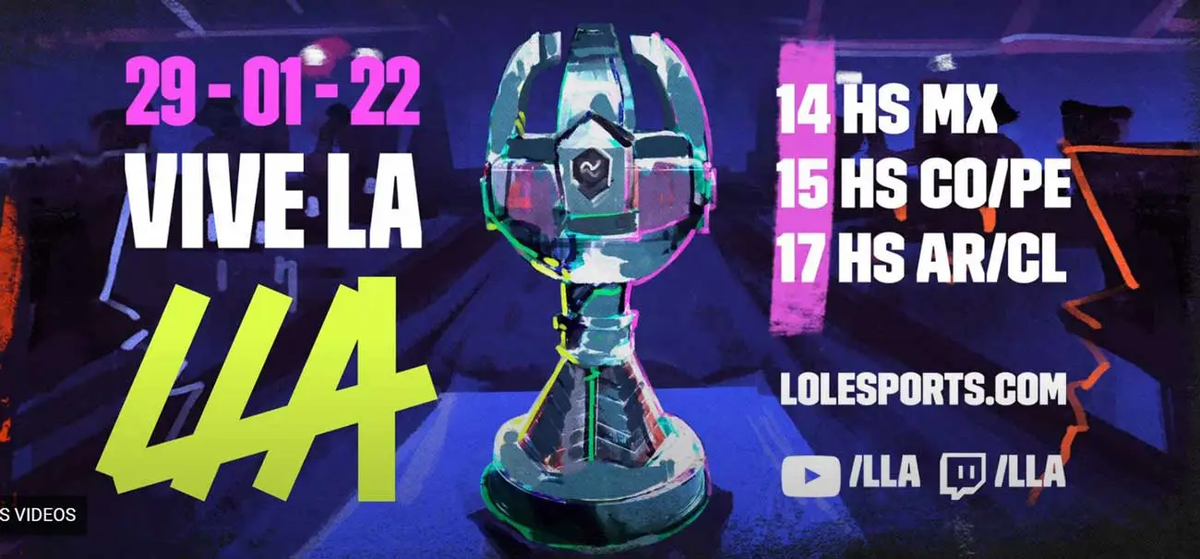 La LLA 2022 contar&aacute; con nuevo horario y formato.