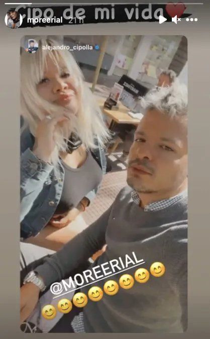 More Rial y una historia de Instagram con Alejandro Cipolla
