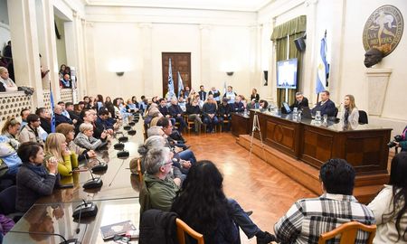 El encuentro se realizó en la sede del Rectorado de la UNL. El encuentro se realizó en la sede del Rectorado de la UNL.