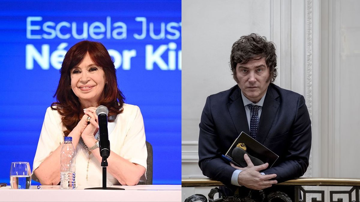 Cristina apuntó contra el libertario