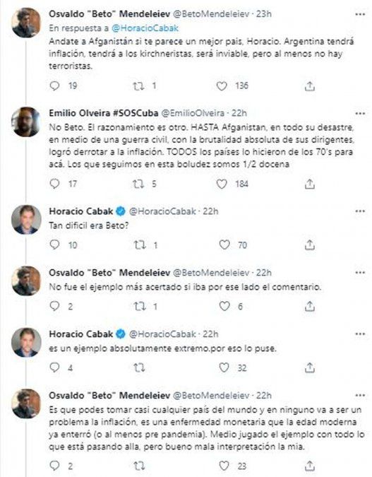 Horacio Cabak reafirmó su crítica.