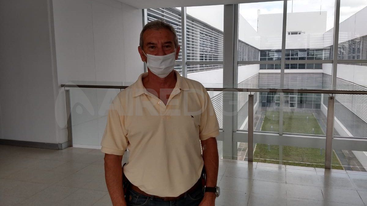 Doctor Francisco Villano, director del Hospital Iturraspe de la ciudad de Santa Fe.