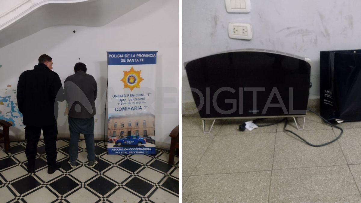 Ciudad de Santa Fe: se robó un caloventor de la Facultad de Ciencias Económicas y terminó tras las rejas