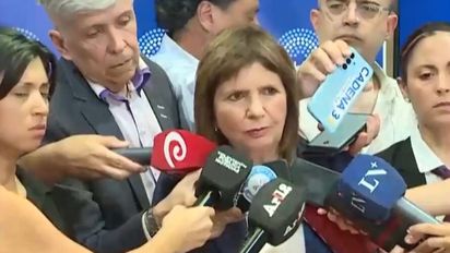Patricia Bullrich recibió en el Senado de la Nación a la familia de Jeremías Monzón