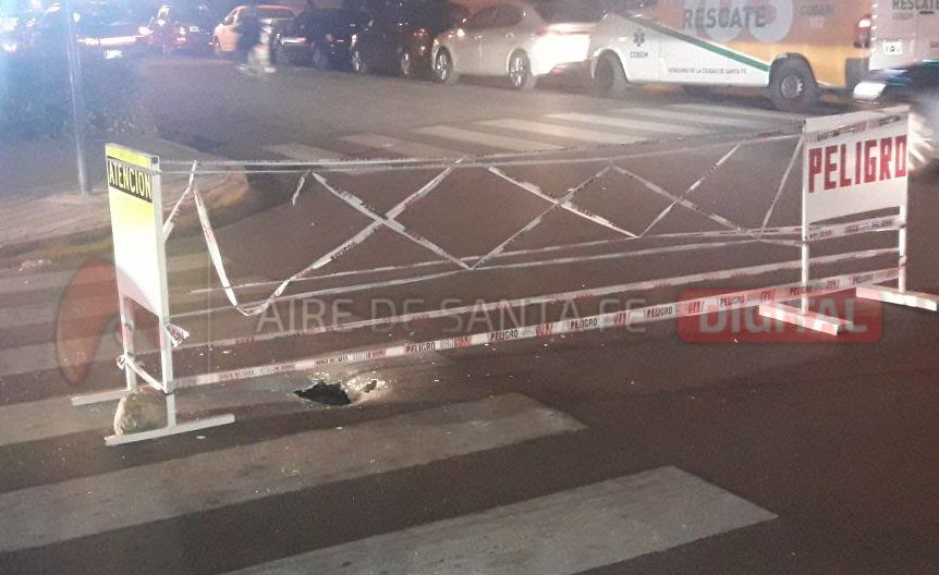 Si andás por Junín y 9 de Julio, ¡tené mucho cuidado!