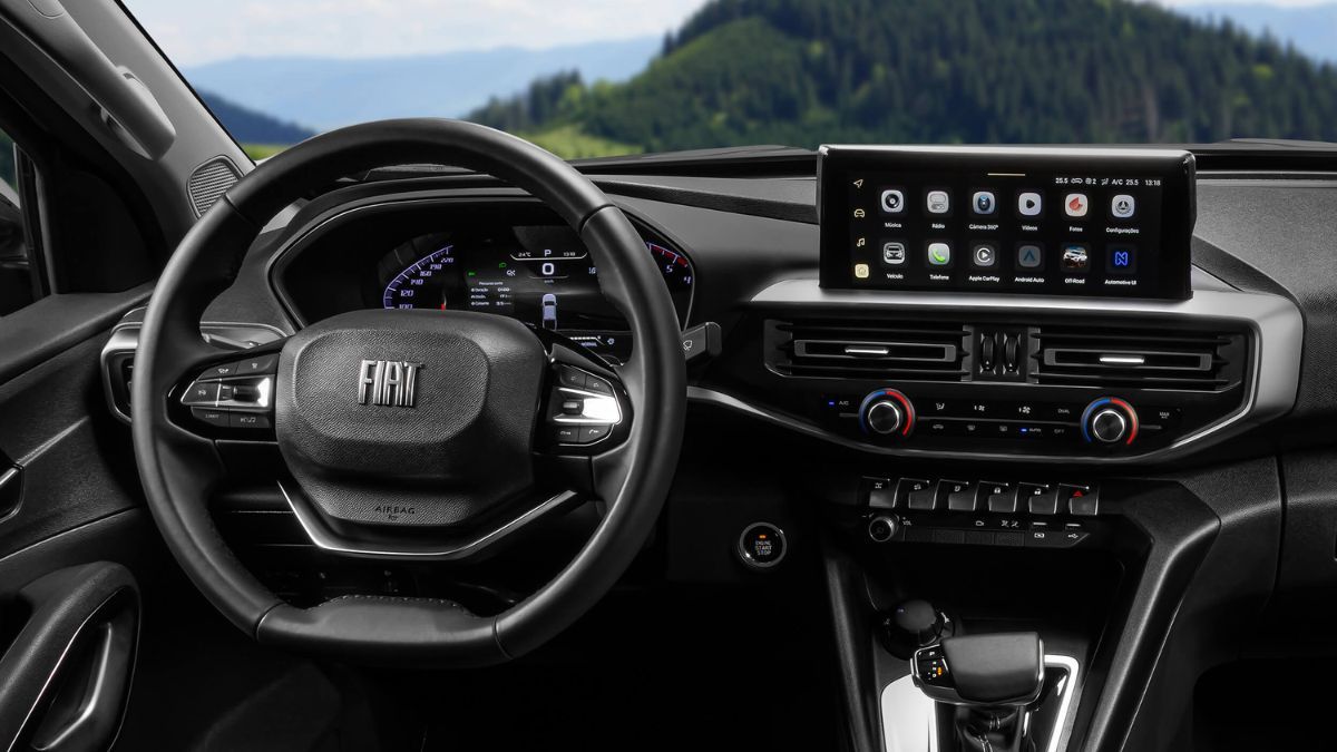Así es el interior de la Fiat Titano. Así es el interior de la Fiat Titano.