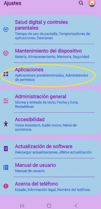 Paso 2 para desactivar la publicidad de Android