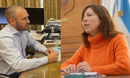 Silvina Batakis y Martín Guzmán se encuentran reunidos en el Ministerio de Economía. Silvina Batakis y Martín Guzmán se encuentran reunidos en el Ministerio de Economía.