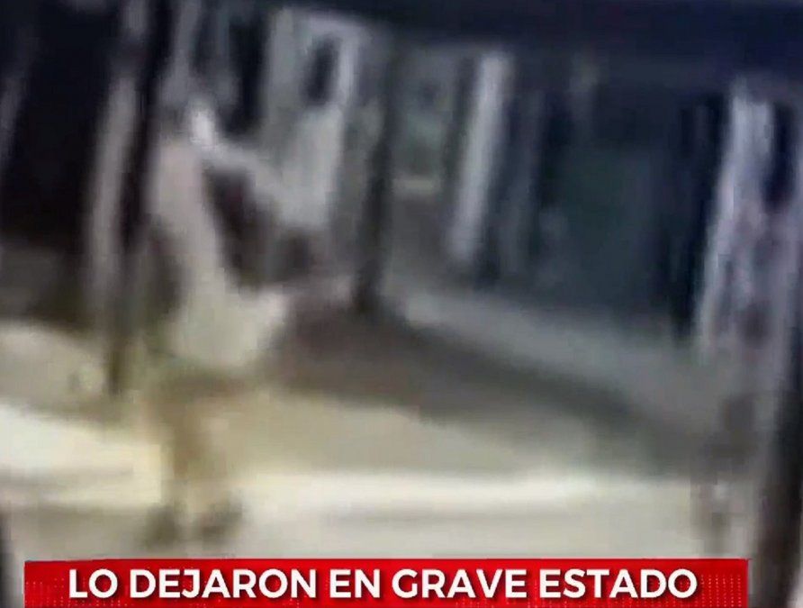 VIDEO: patota golpeó 20 veces a joven y le tiró un ladrillo para robarle