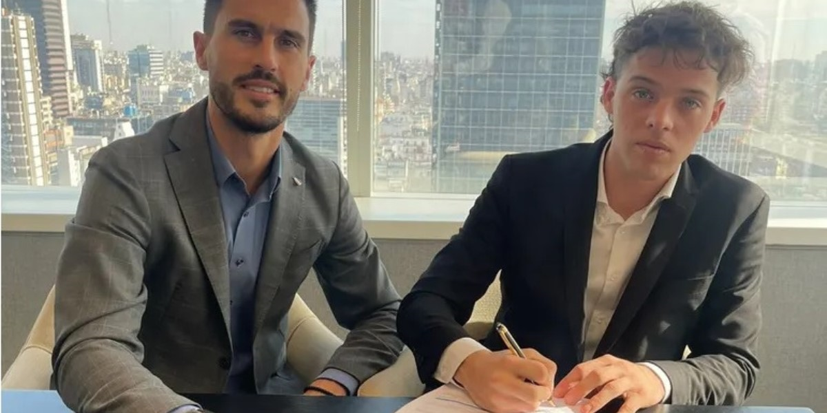 Santi Maratea junto a Juan Marconi