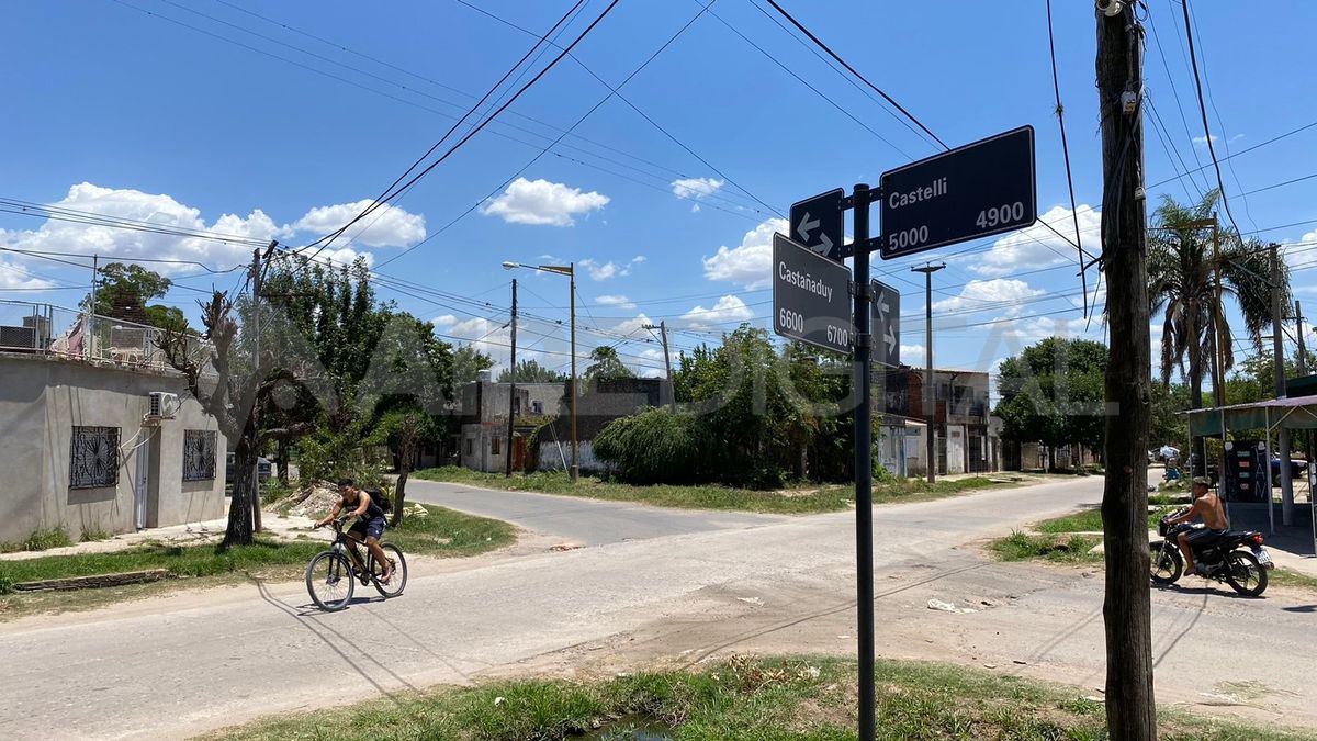 El hecho ocurrió el viernes a la noche en la intersección de Castañaduy y Castelli