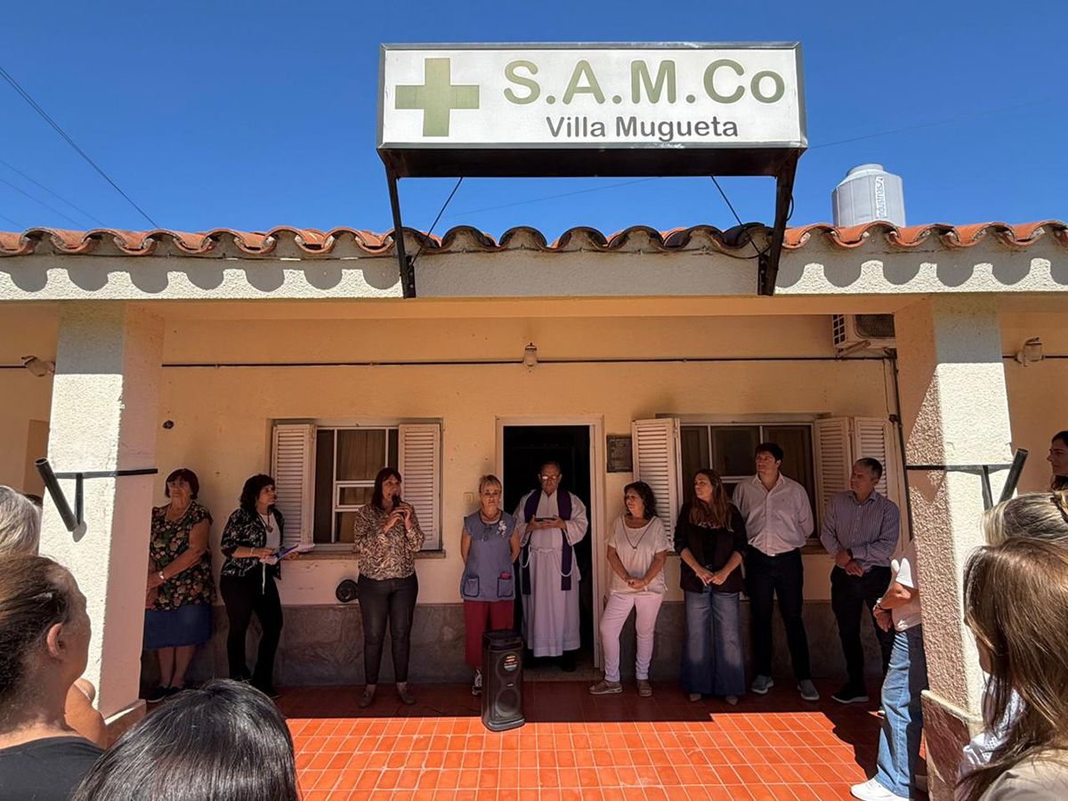La Provincia de Santa Fe inauguró la sala de radiología del Samco de Villa Mugueta.