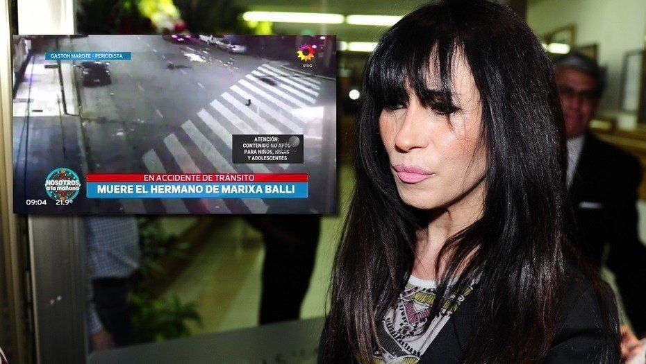 Apareció el video del accidente en el que murió el hermano de Marixa Balli