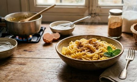 Fideos, huevo y azúcar: cómo preparar una receta en 15 minutos. Fideos, huevo y azúcar: cómo preparar una receta en 15 minutos.