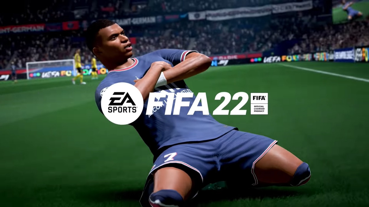 El juego FIFA 22 salió el 1 de octubre.
