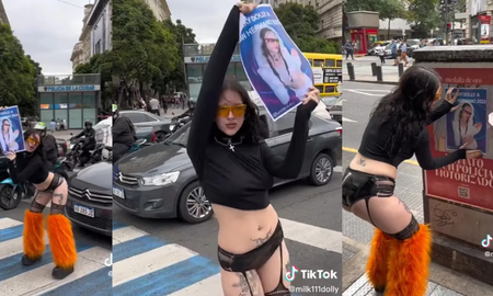 Una modelo de Only Fans desfiló en ropa interior para entrar a Gran Hermano Una modelo de Only Fans desfiló en ropa interior para entrar a Gran Hermano