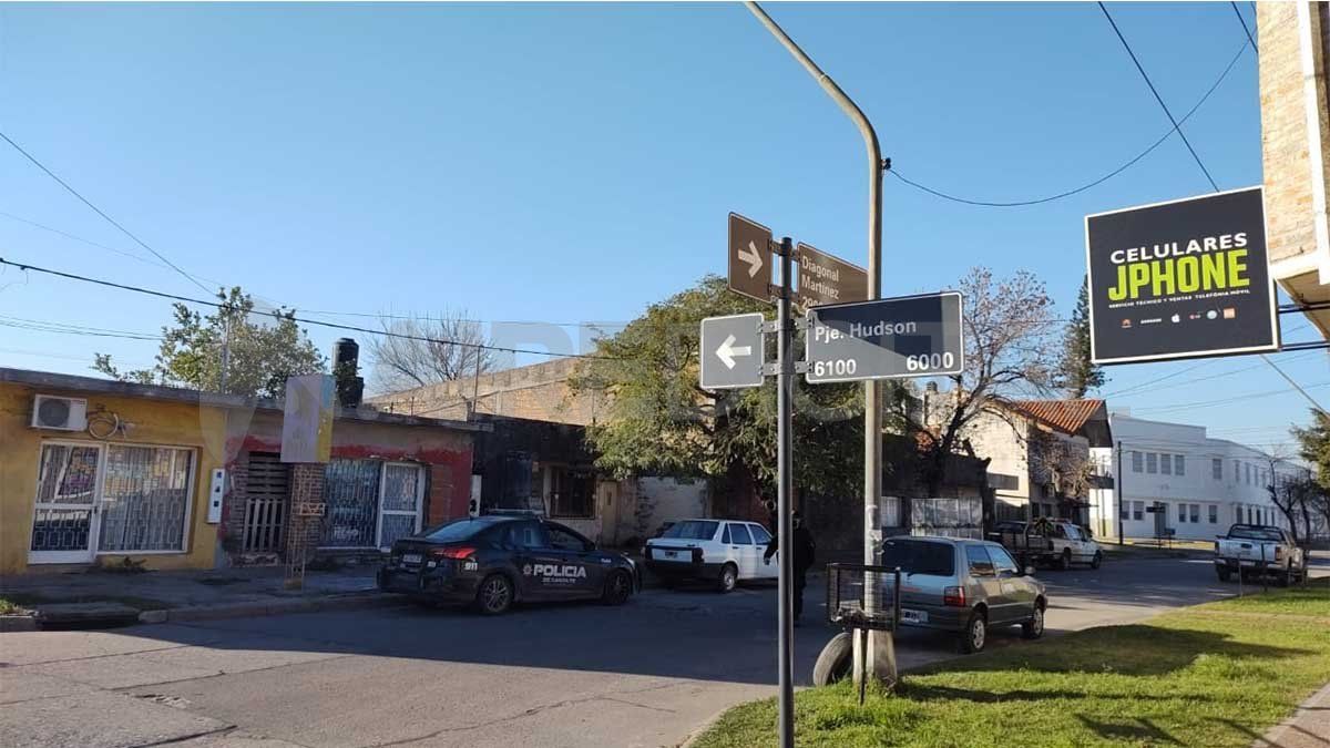 Pasaje Hudson y Diagonal Martínez