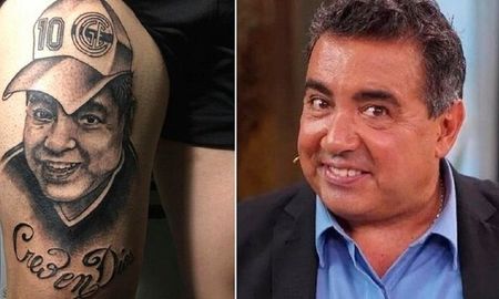 Un hombre se tatuó a Maradona pero el diseño quedó... ¡igual a Diego Pérez!