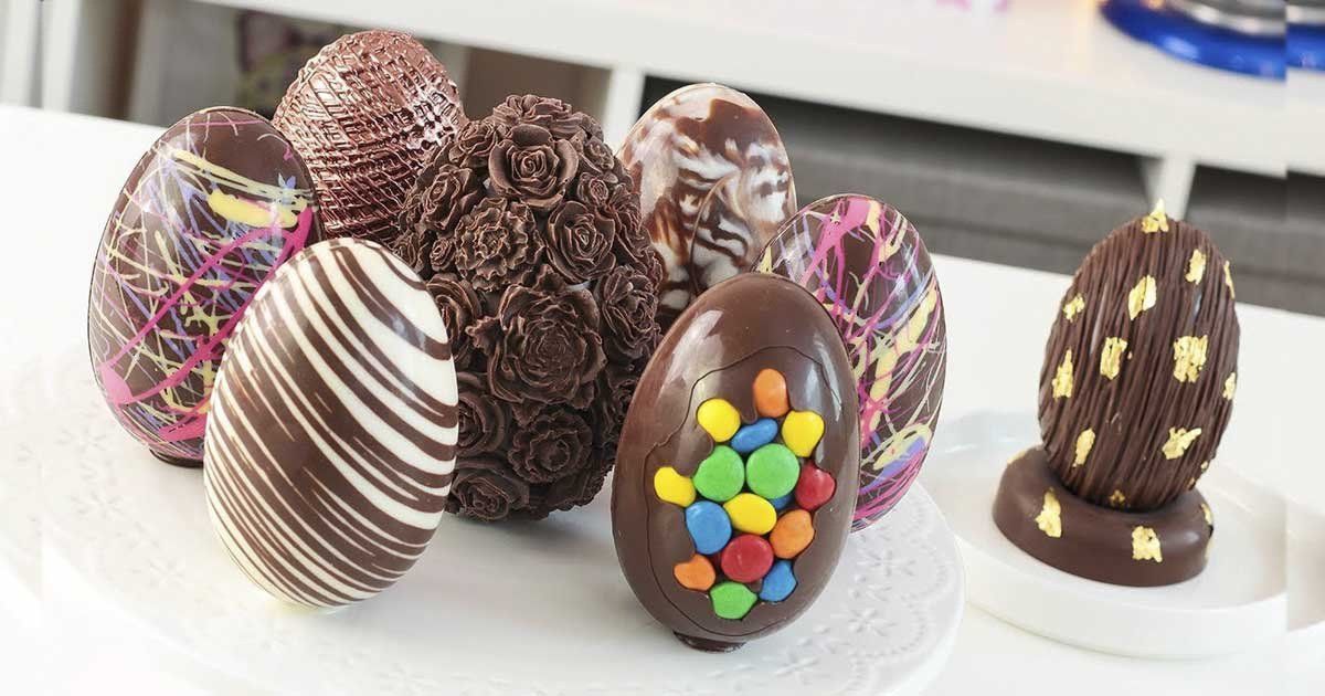 Huevos de Pascua caseros: ¡Con dos ingredientes y moldes inventados!