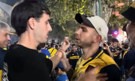 Así fue la agresión de un hincha de Boca a un periodista tras el empate con Racing Así fue la agresión de un hincha de Boca a un periodista tras el empate con Racing