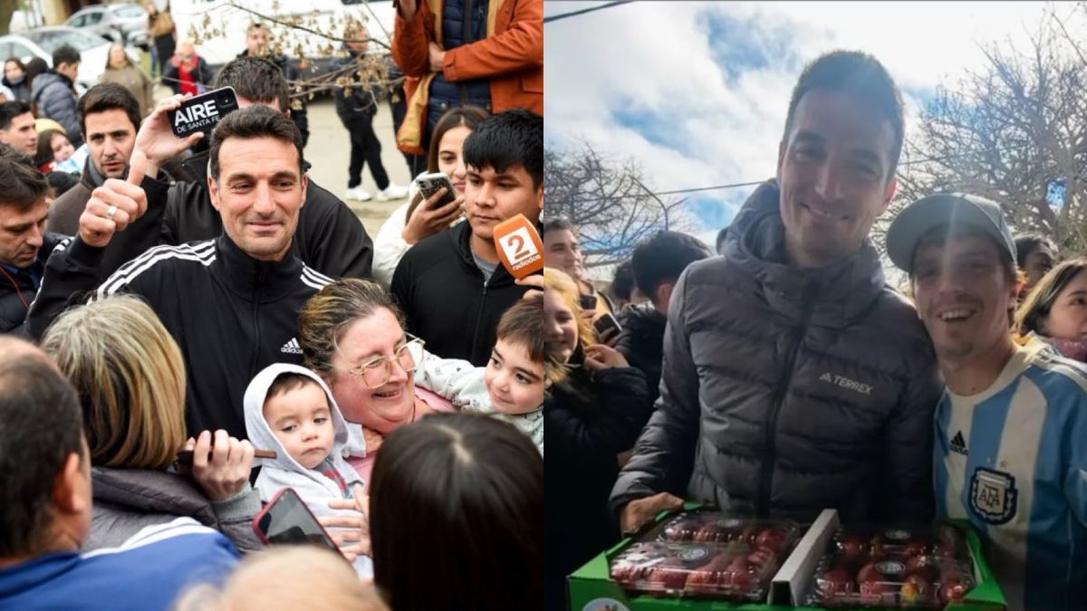 Los curiosos regalos que recibió Lionel Scaloni en Pujato tras la final del Mundial 2026.