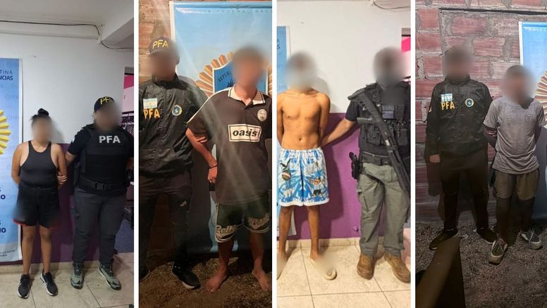 Desarticularon una banda narco vinculada a homicidios en Rosario y detuvieron a ocho personas