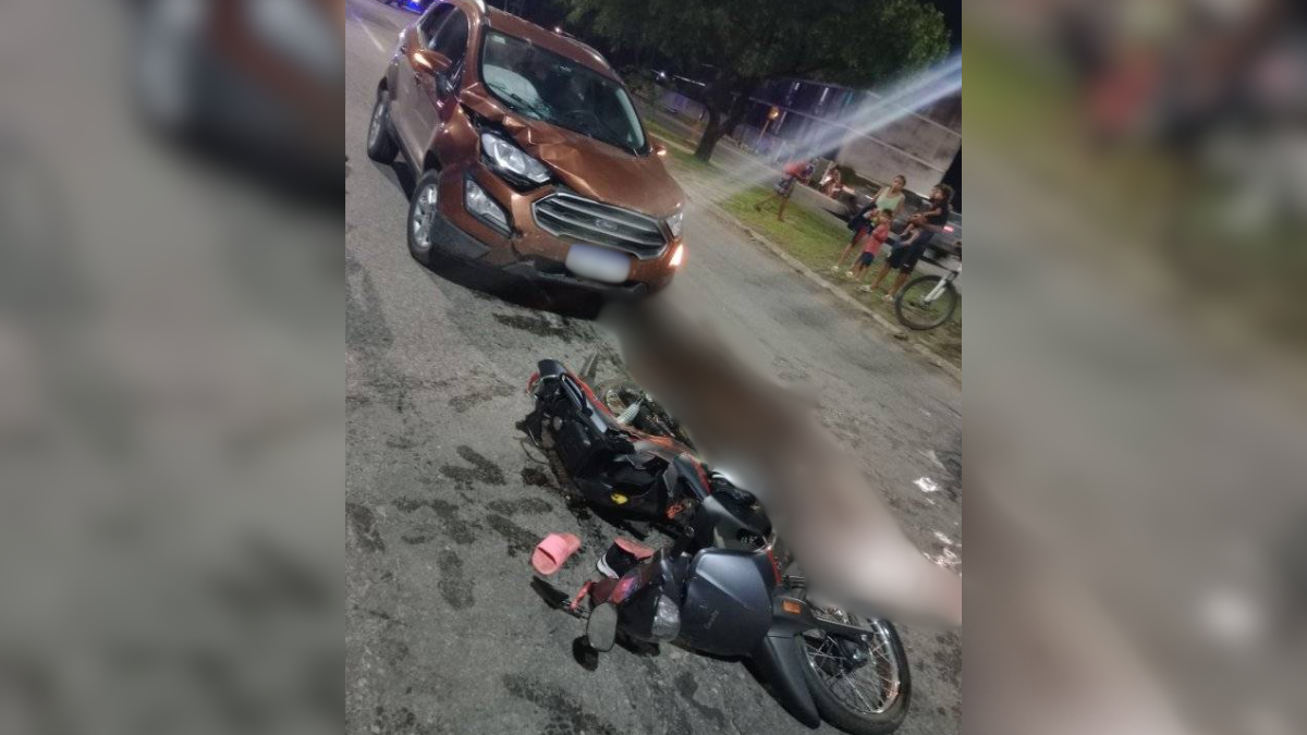El grave accidente en uno de los ingresos a la ciudad de Santa Fe. 