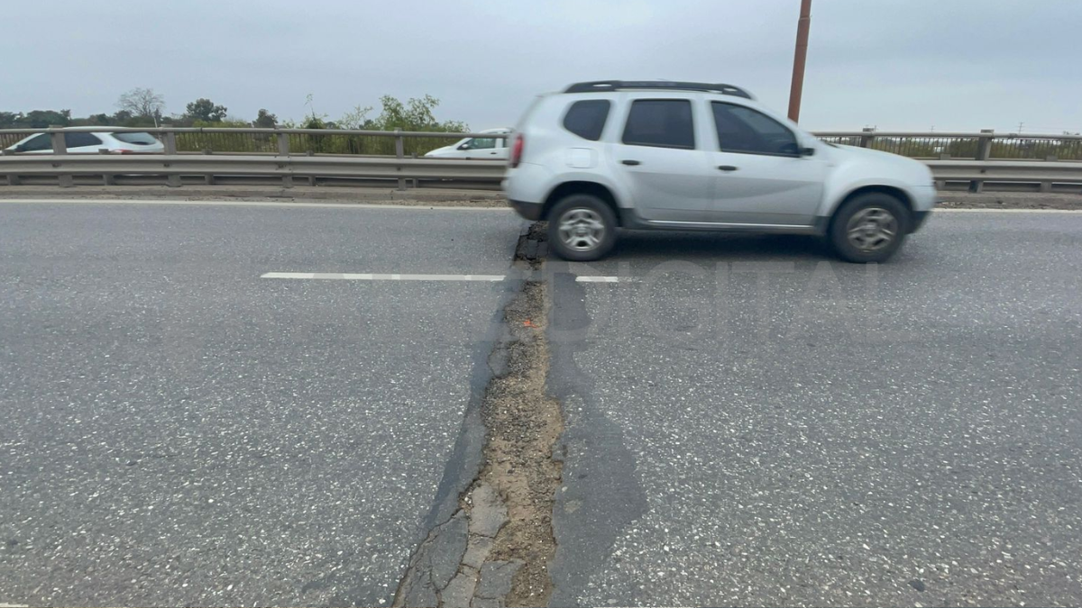 Ruta Nacional 168: se retomarán los trabajos en las juntas de los puentes aliviadores